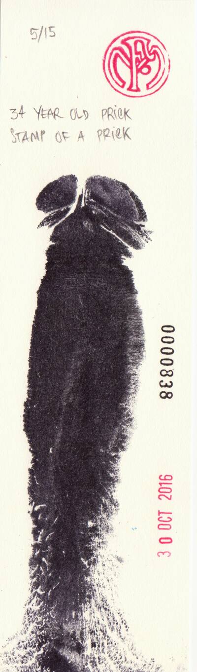 34 year old prick stamp of a prick
34 year old prick stamp of a prick