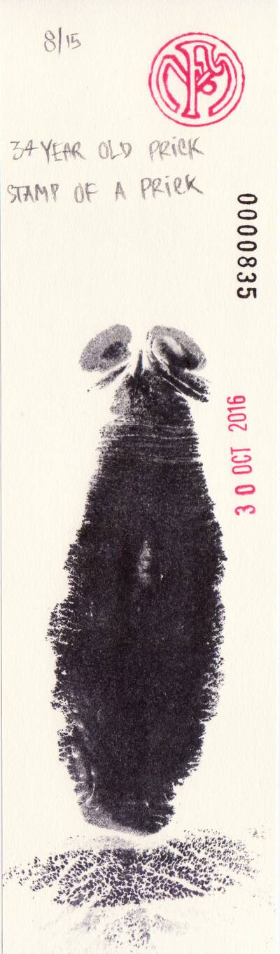 34 year old prick stamp of a prick
34 year old prick stamp of a prick