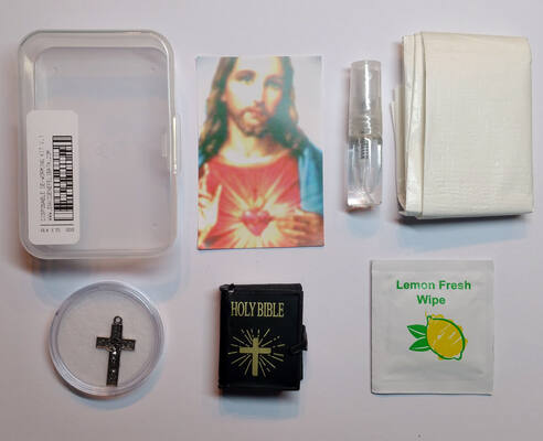 Disposable de-worming kit
Disposable de-worming kit