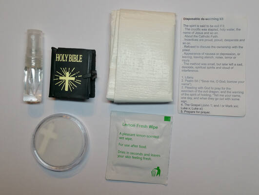 Disposable de-worming kit
Disposable de-worming kit