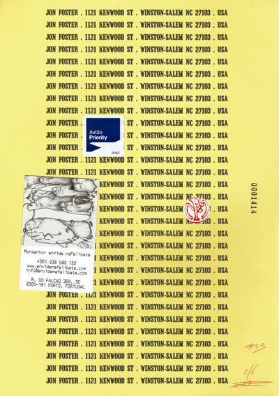 Jon Foster 10 Years of Mail-Art #03
Jon Foster 10 Years of Mail-Art #03