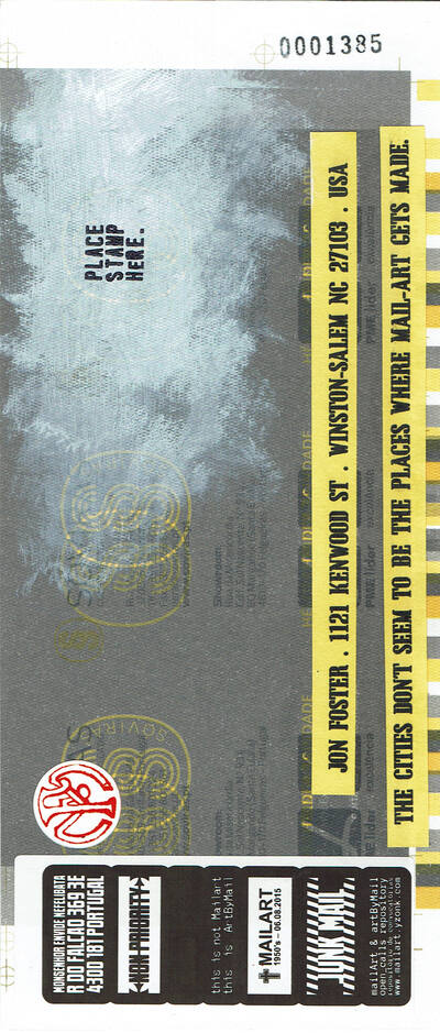 Jon Foster 10 Years of Mail-Art #08
Jon Foster 10 Years of Mail-Art #08