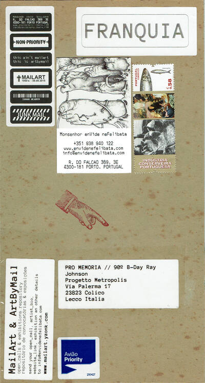 PRO MEMORIA Ray Johnson
PRO MEMORIA Ray Johnson