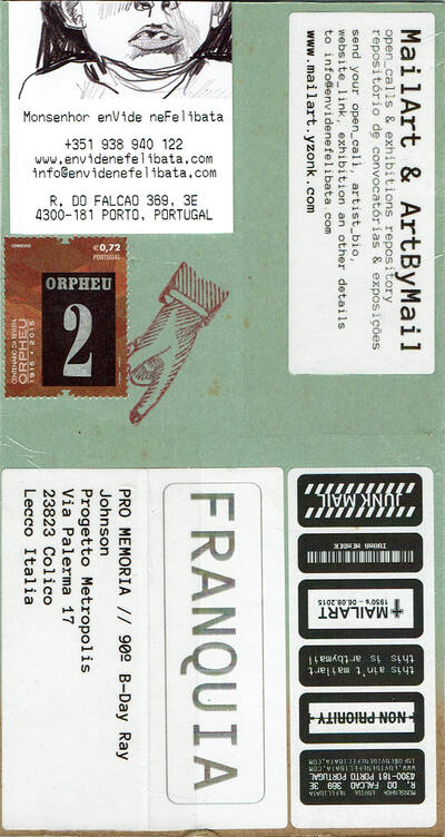 PRO MEMORIA Ray Johnson
PRO MEMORIA Ray Johnson